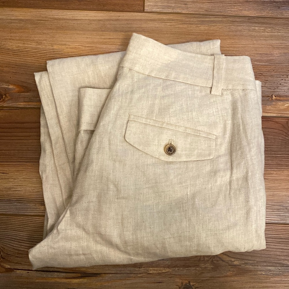 Linen Cafe Trousers